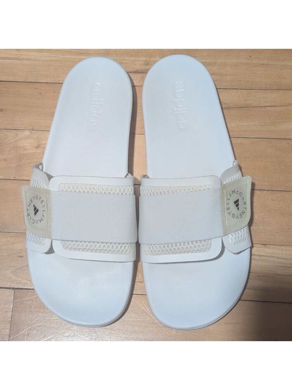 Adidas | adidas by Stella McCartney slides in Cloud White
